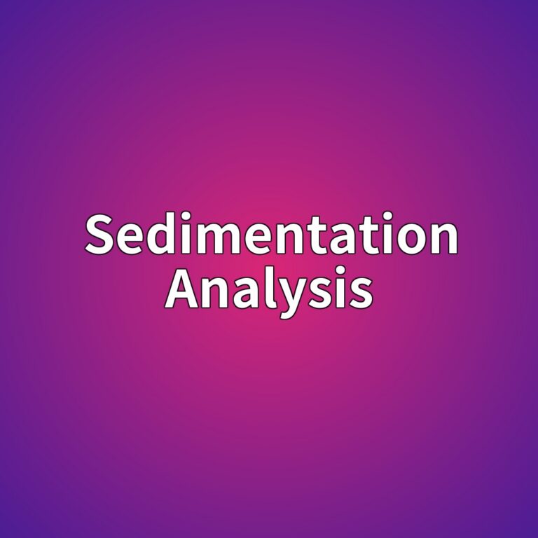 sedimentation analysis 1787403487